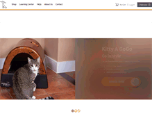 Tablet Screenshot of kittyagogo.com